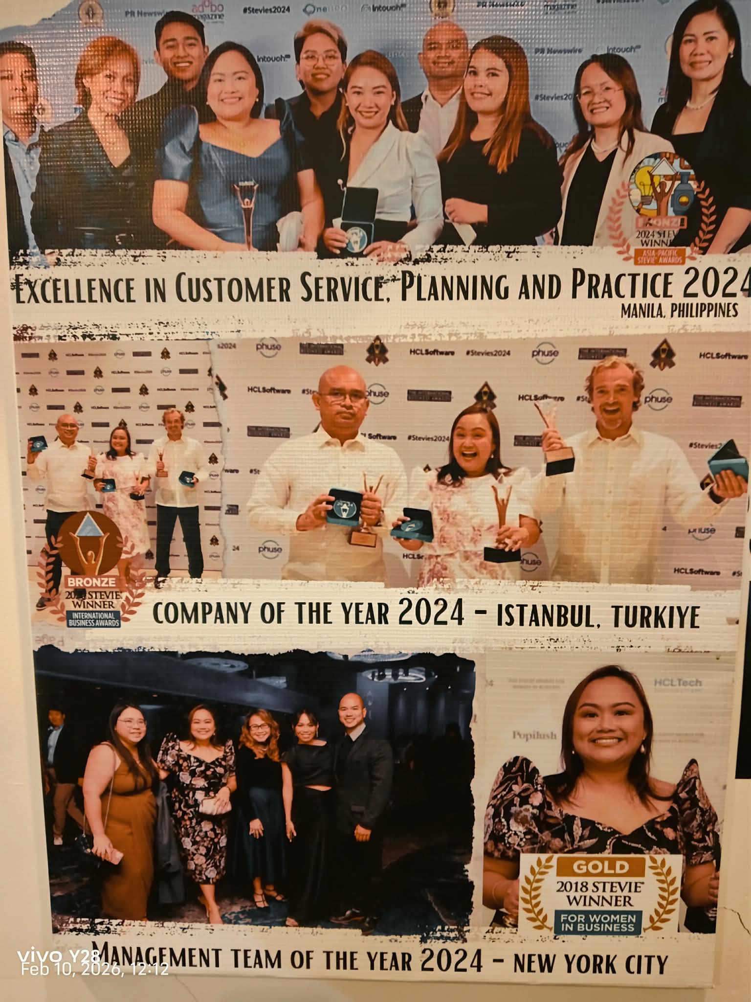 APAC Stevie Awards Recognition